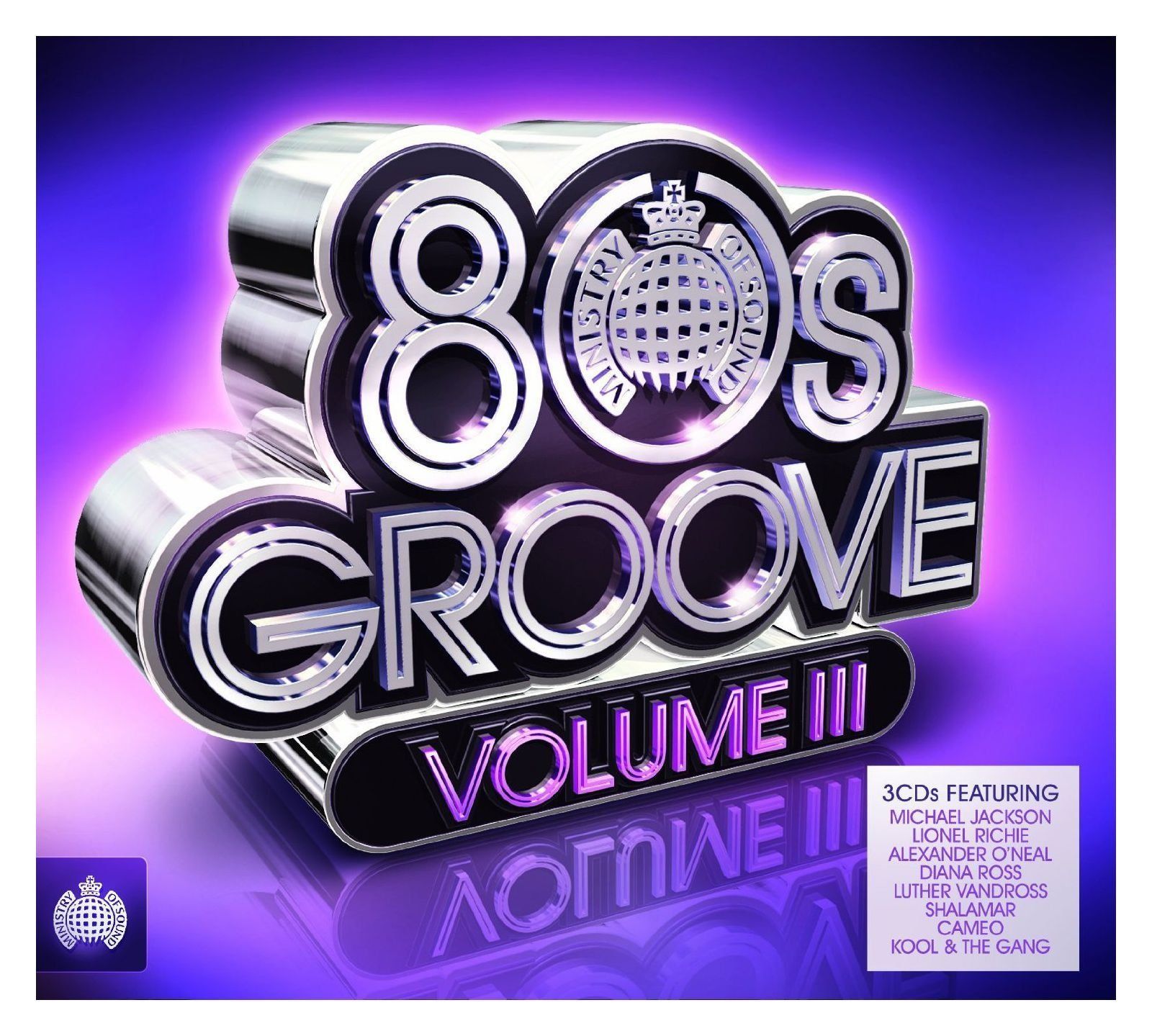 CD 80 s Groove 3 |Ministry of Sound | |K1504-250502B-5896 |5051275059021