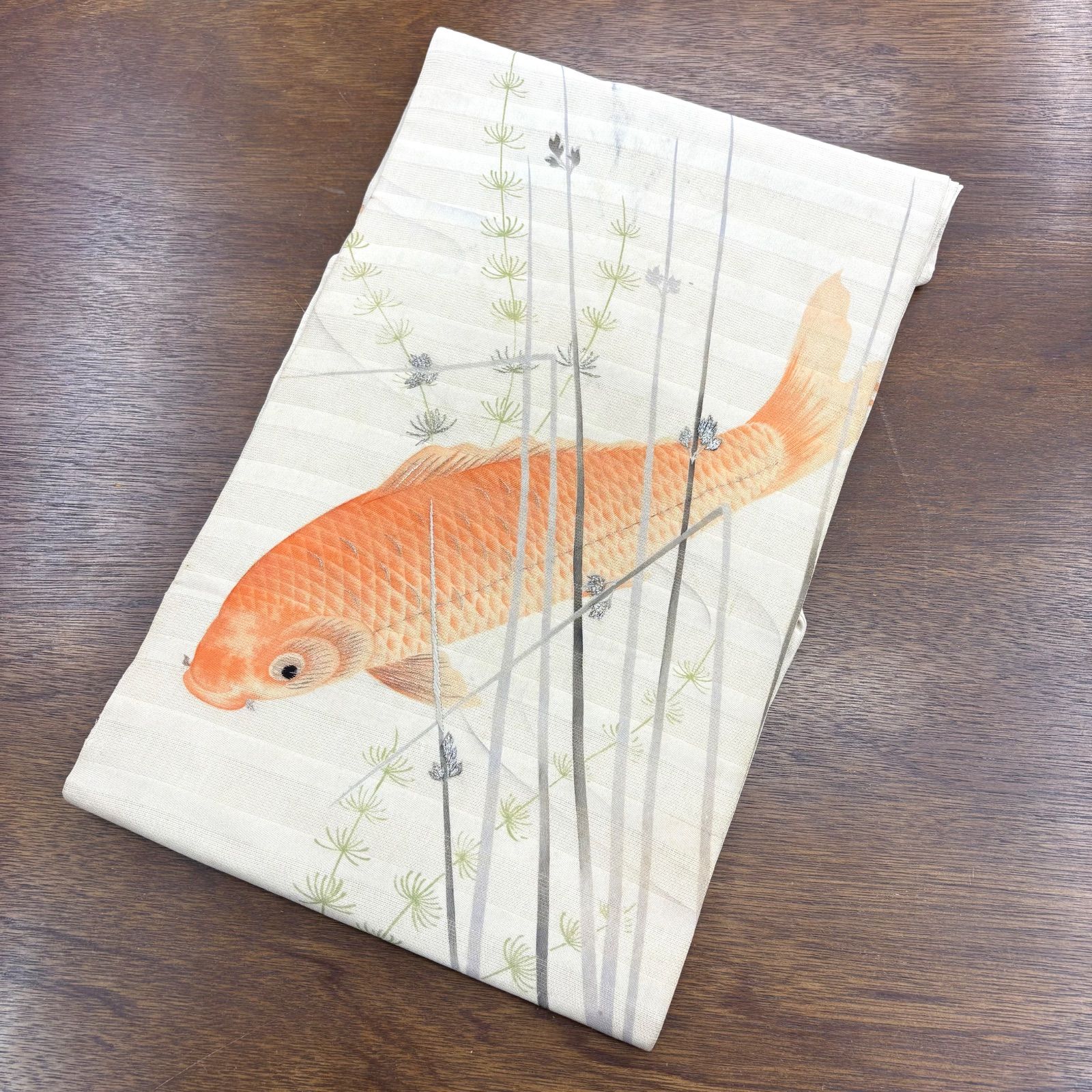 アンティーク名古屋帯 極アンティーク】 名古屋帯 お太鼓柄 染帯