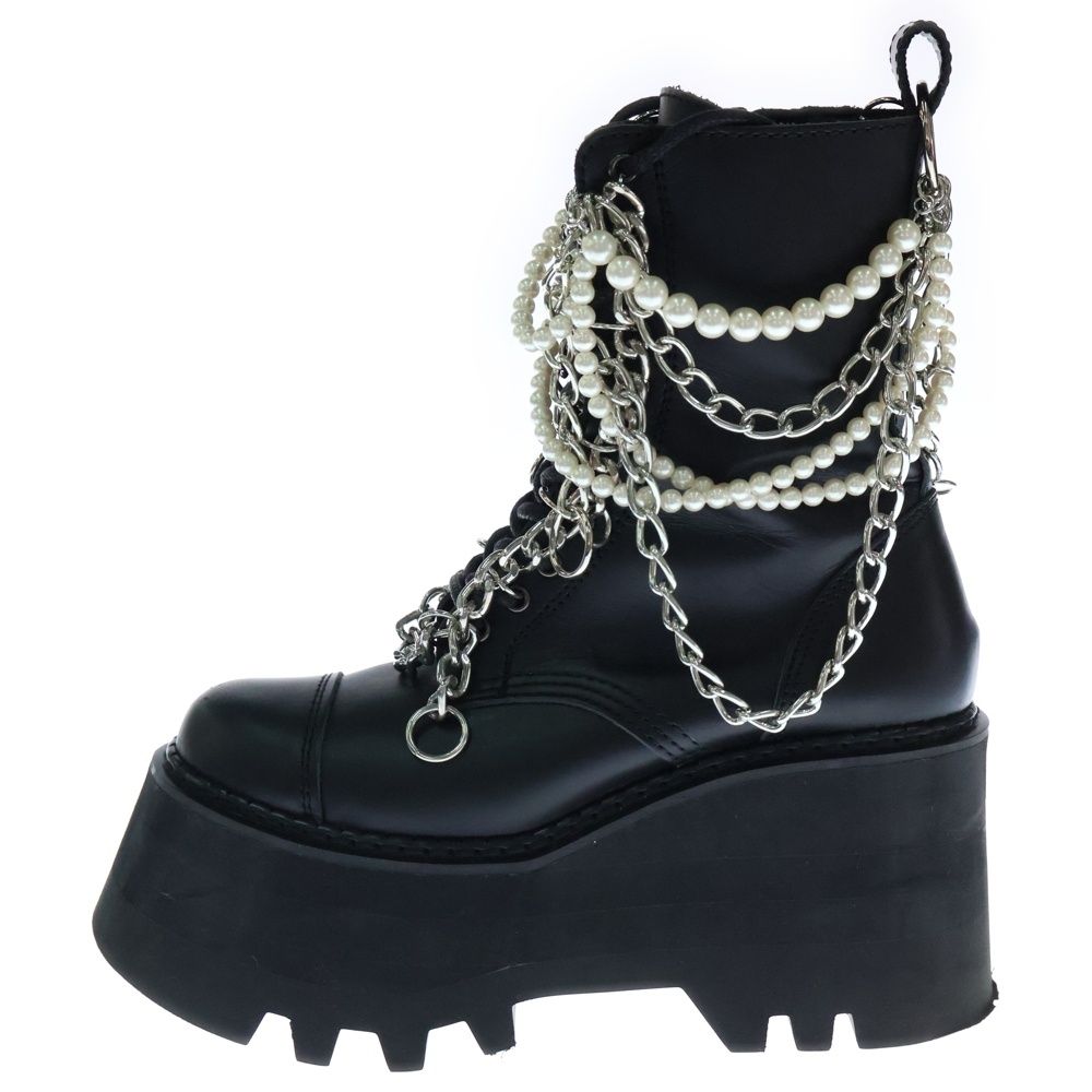 JUNYA WATANABE ジュンヤワタナベ　チェーン　厚底ブーツ 中古・古着通販】JUNYA WATANABE COMME des GARCONS (ジュンヤ