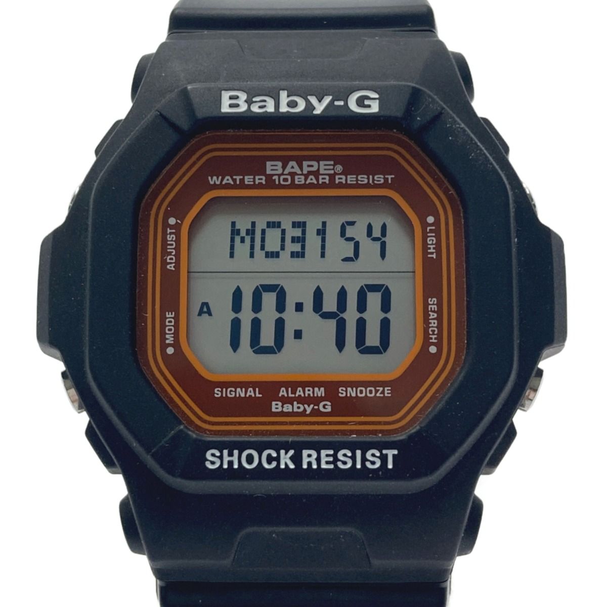 CASIO カシオ Baby-G×A BATHING APEコラボ BABY MILO BG-5600BK  