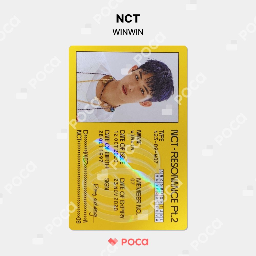 nct wayv ウィンウィン　トレカ　スペシャル　resonance wayv 威神v nct127 ウィンウィン winwin トレカ グッズ - メルカリ