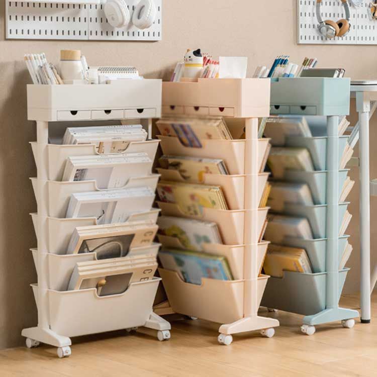 美品キャスター付きファイルワゴン haoyunjianjiak ファイルワゴン