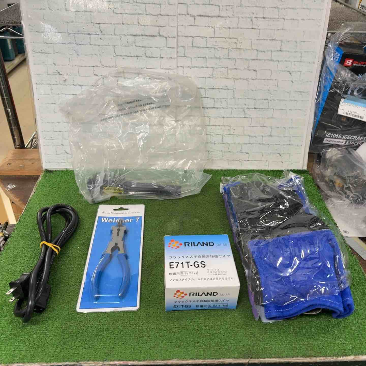 100Vノンガス半自動溶接機 MIG100