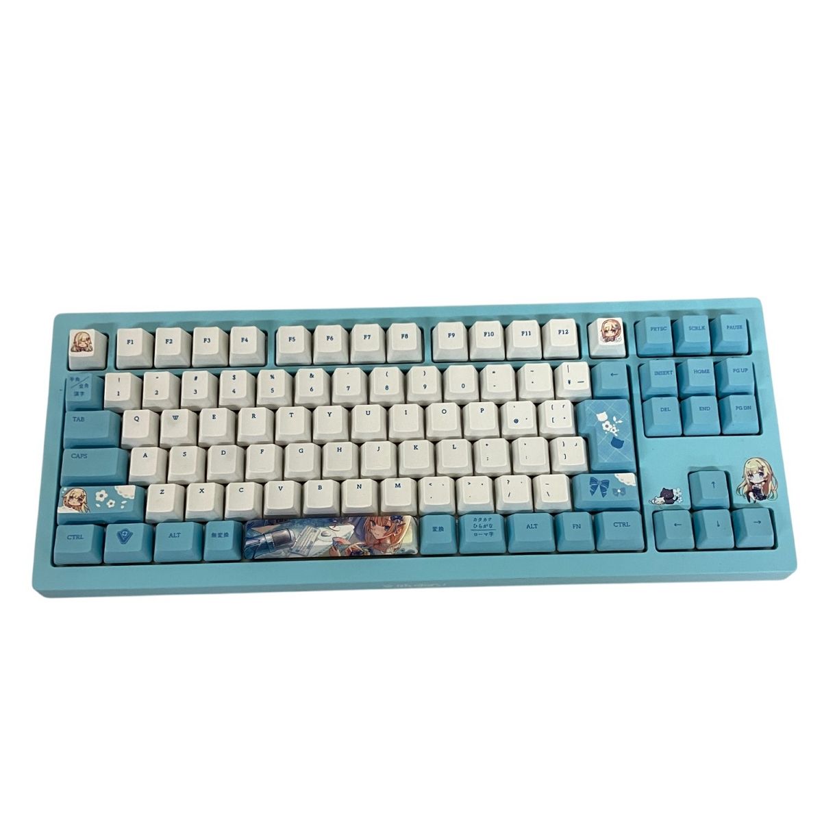VSPO! GEAR GAMING KEYBOARD 藍沢エマ EDITION ぶいすぽっ