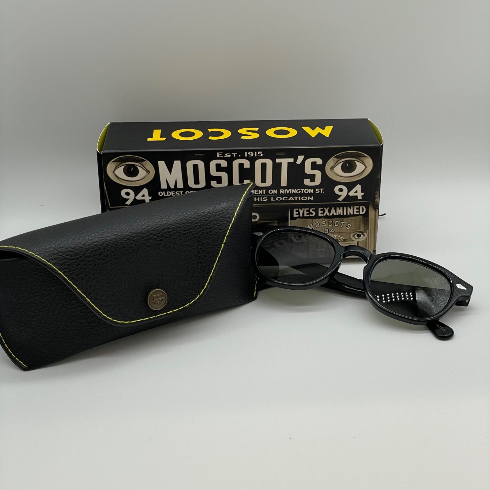モスコット レムトッシュ 49◻︎24-145 ブラック モスコット 大きめ メガネ レムトッシュ 49mm MOSCOT LEMTOSH BLACK