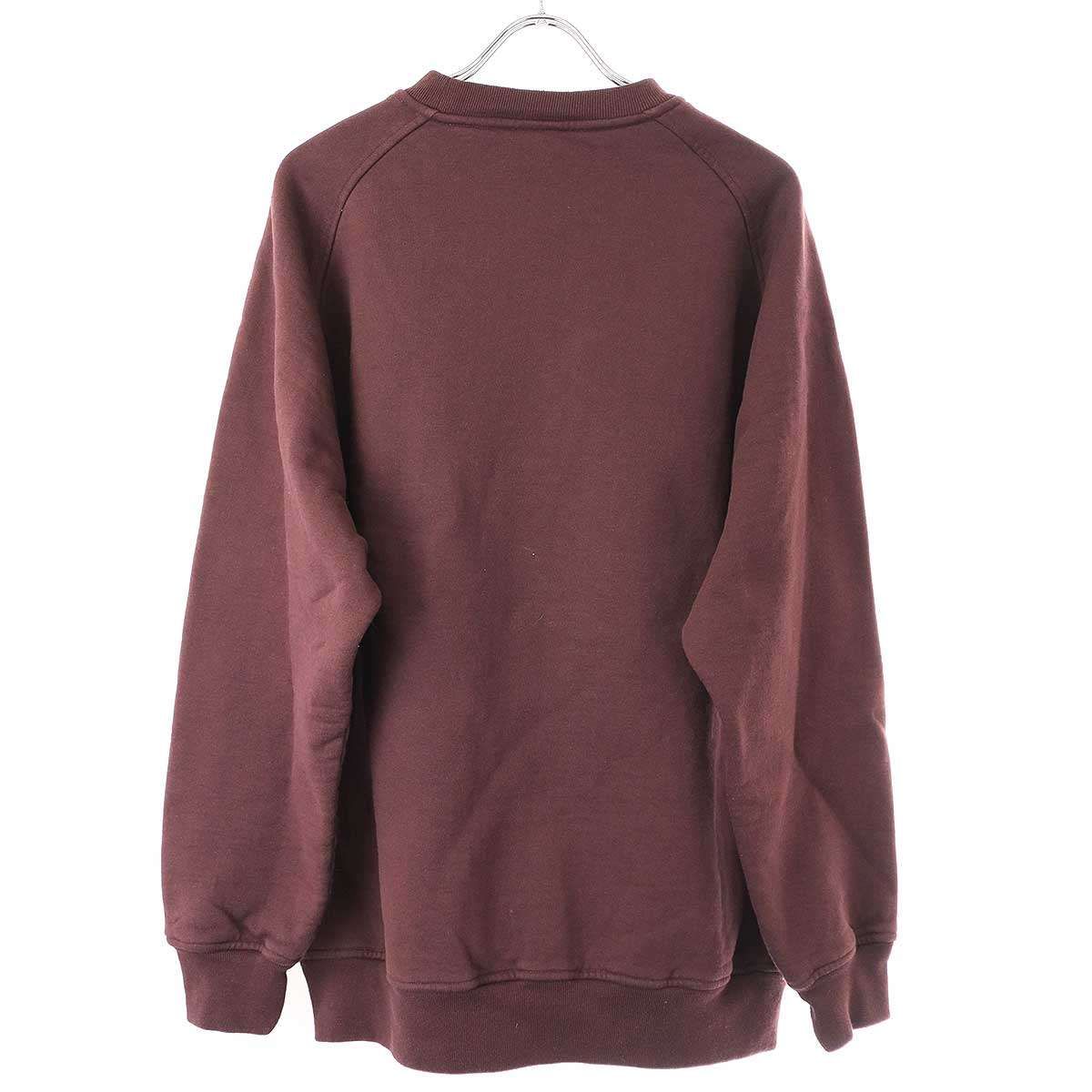 COMOLI コモリ 23AW コットン吊裏毛 クルーネックスウェットトレーナー 