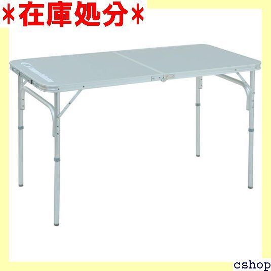 キャンパーズコレクション 山善 テーブル キャンプ アウトドア 折りたたみ式 組立簡単 耐熱・耐滴加工 軽量 コンパクト 高さ調整 2段階 シルバー フォールディングテーブル YAT-1260 /YAT-1280 /YAT-6090 /YAT-6060 186