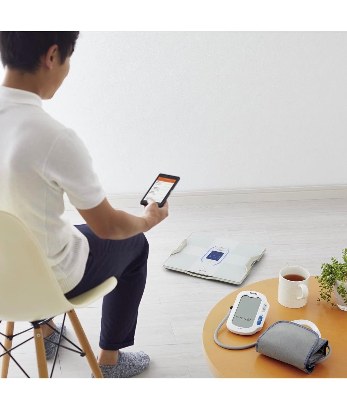 タニタ 体組成計 インナースキャン デュアル パールホワイト RD-917L