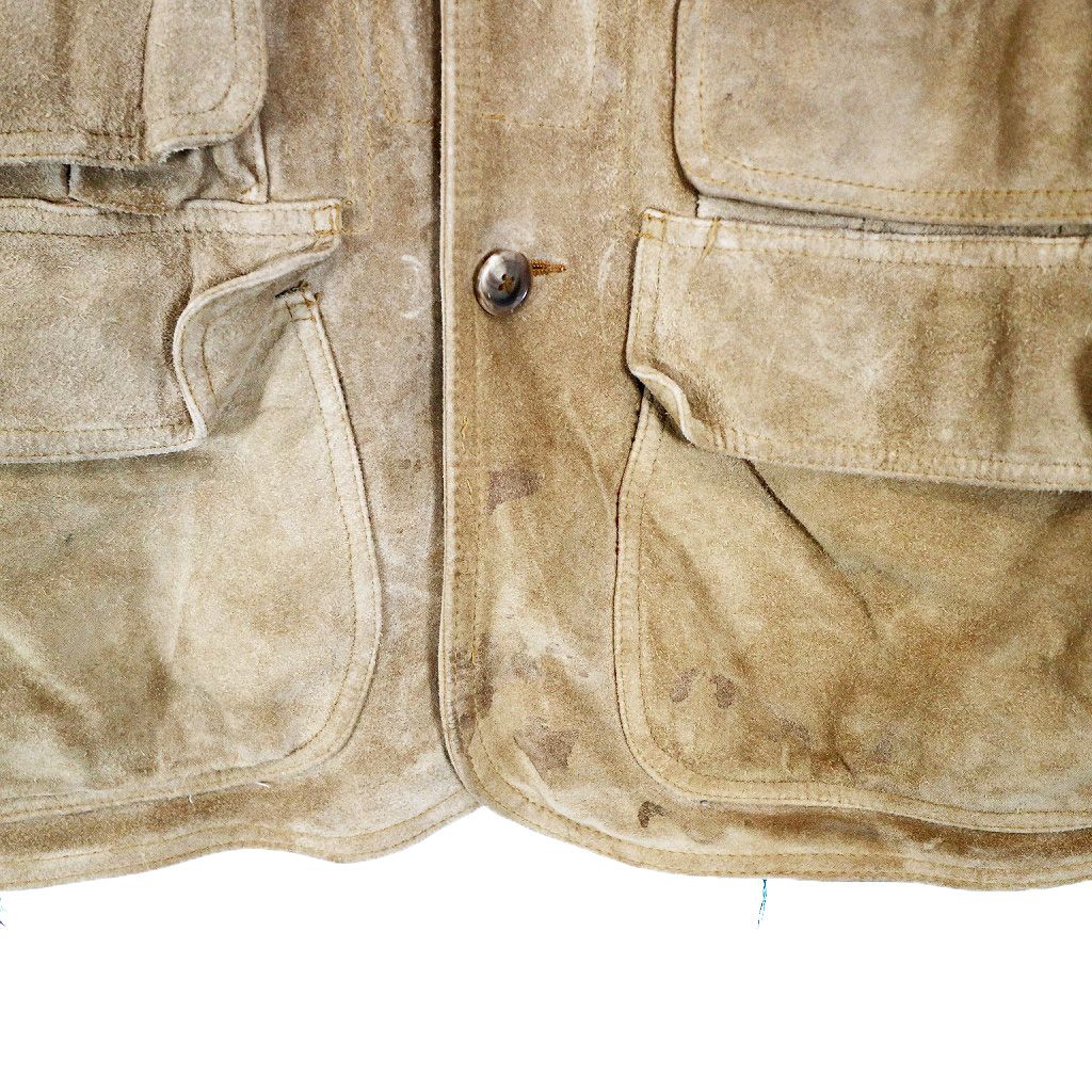 90年代 Polo by Ralph Lauren ポロ ラルフローレン スエードレザー 