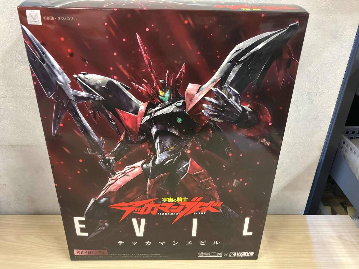 初回特典付 新品 橘猫工業 宇宙の騎士 テッカマン ブレード エビル プラモデル (特典付き)橘猫工業 テッカマンエビル 初回限定版