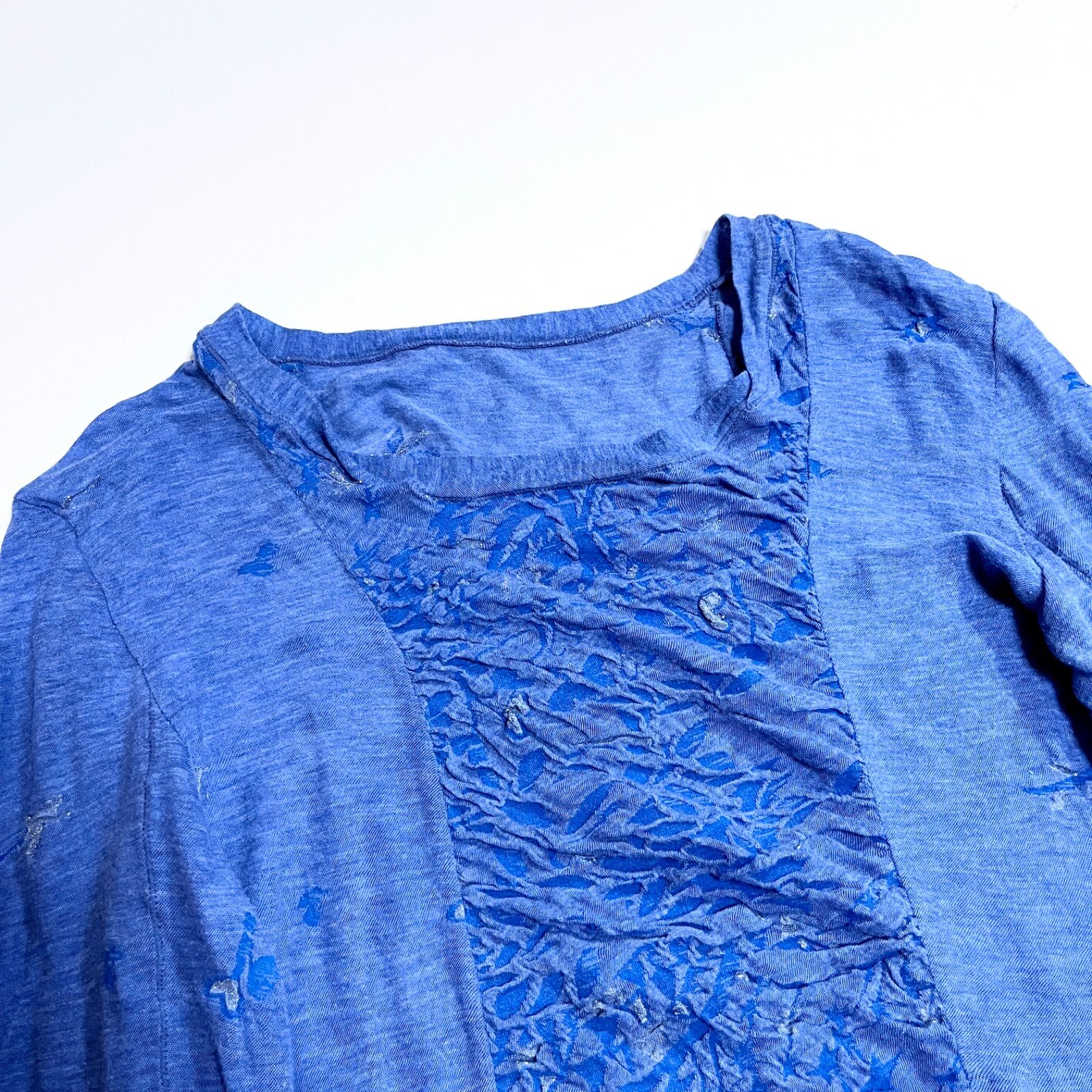 ci44 希少 HaaT イッセイミヤケ 海の絞りカットソー ヒトデ 亀 珊瑚礁