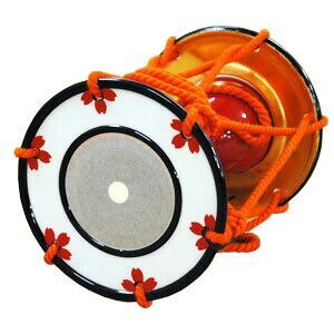 小鼓の皮一枚 小鼓 革 1 小鼓 皮 一組(二枚) | 古美術ささき