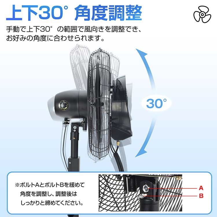 工場扇 微細ミスト