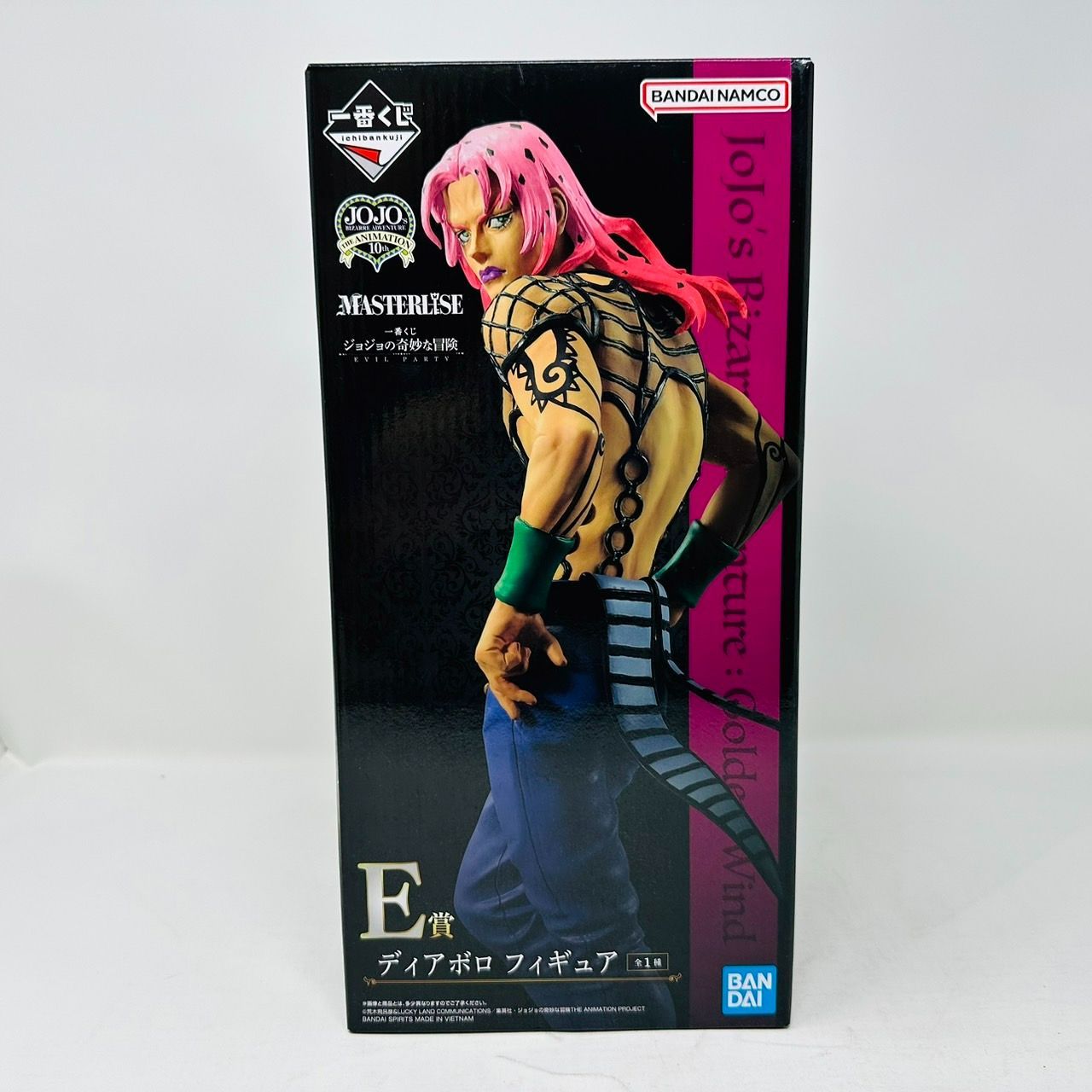 ジョジョの奇妙な冒険 フィギュア　一番くじ E賞ディアボロ　MASTERLISE 一番くじ ジョジョの奇妙な冒険 E賞 ディアボロ フィギュア