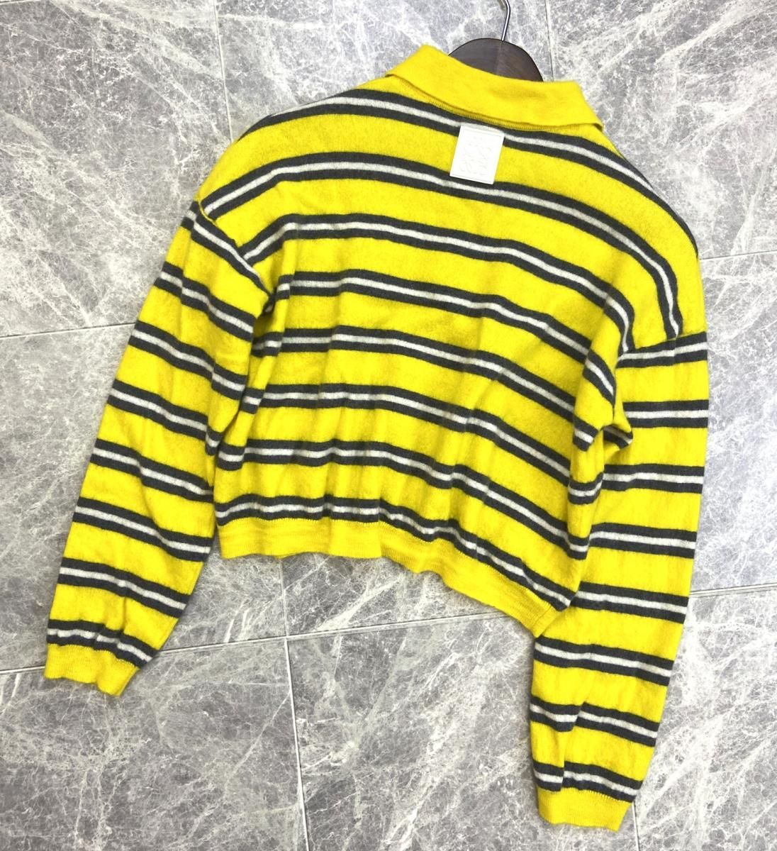 LOEWE イエロー 長袖カットソー XS