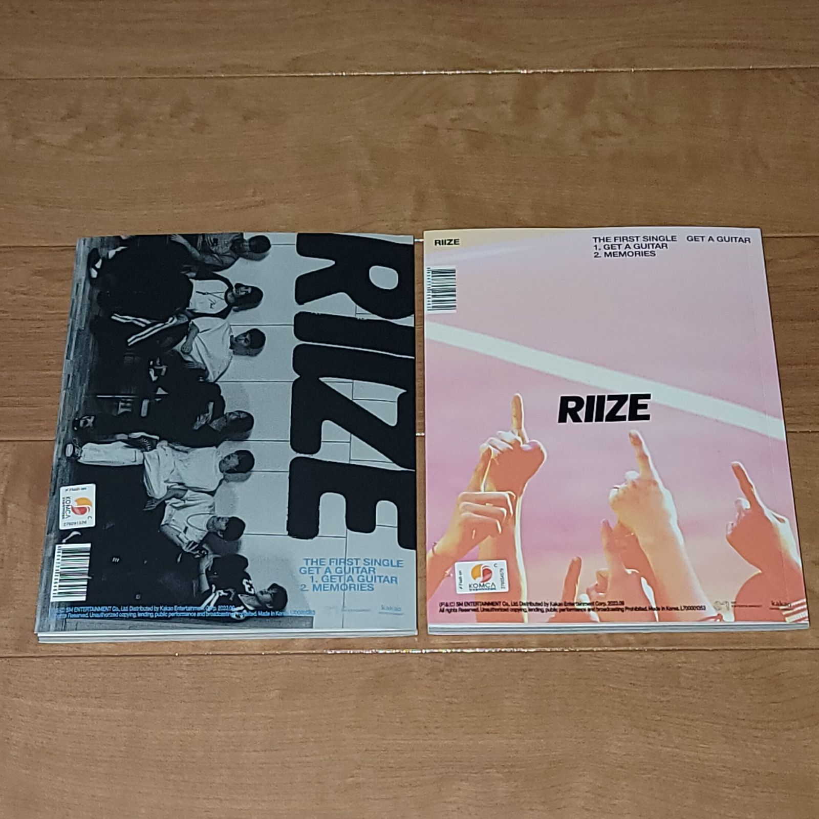 RIIZE 直筆サイン｢Get A Guitar｣① 専用>RIIZE 直筆サイン｢Get A Guitar｣2種セット - メルカリ