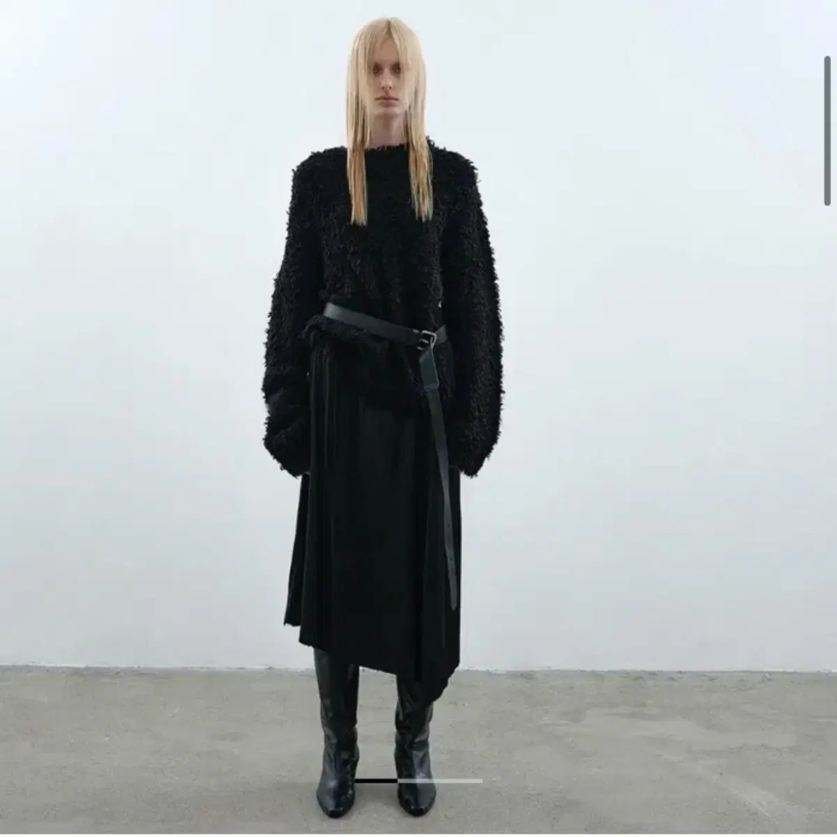 낫띵에브리띵 サテン スカート SATIN ASYMMETRICAL SKIRT I