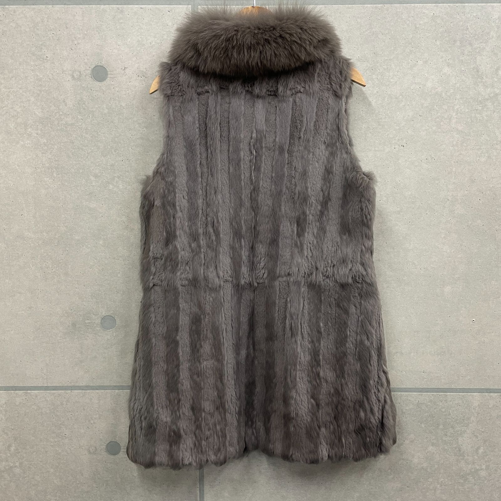 リアルフォックスファー　ジレ　コート リアルフォックスファー ジレ コート リアルフォックスファー ジレ