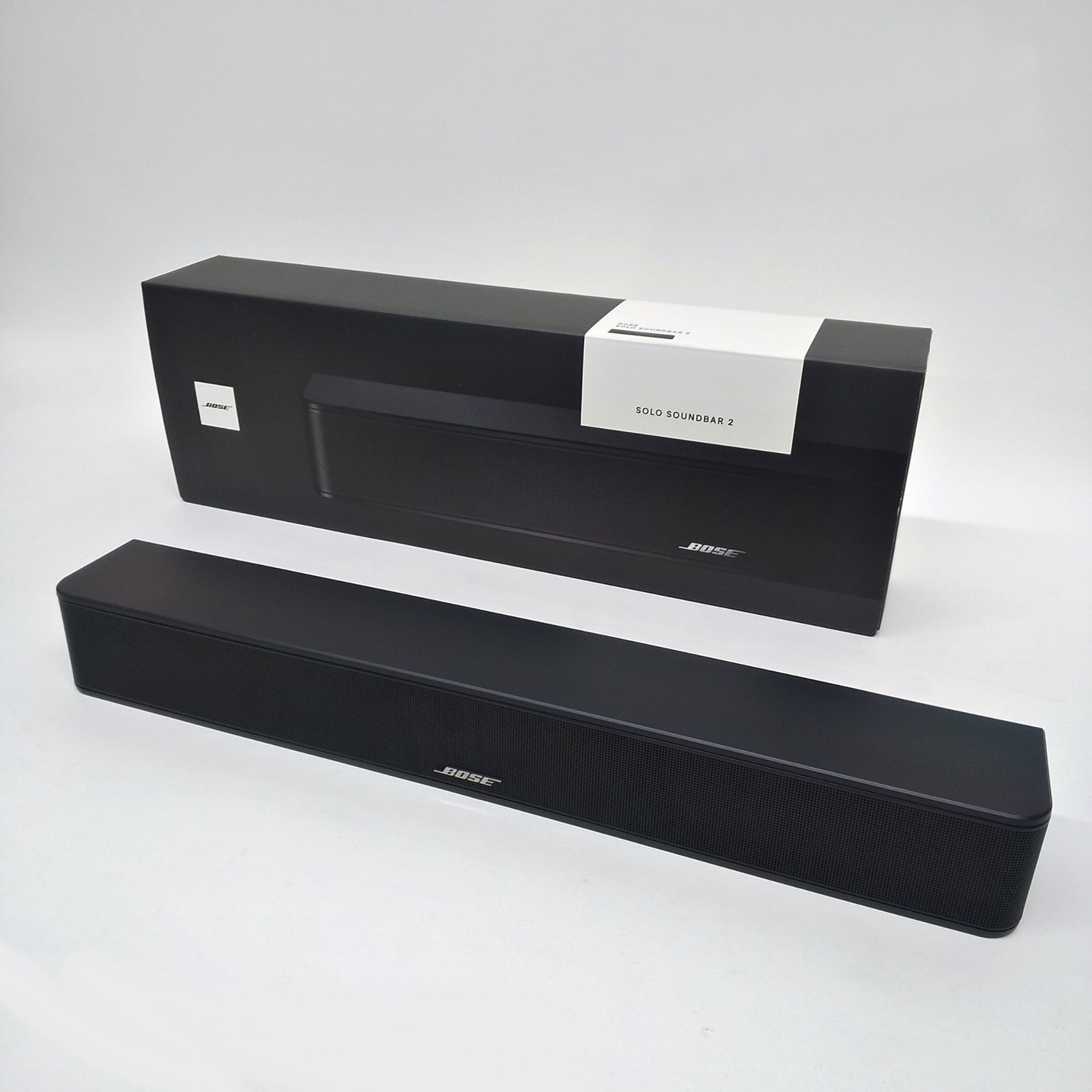 新品 BOSE 弱けれ SOLO SOUNDBAR2 サウンドバー スピーカー ブラック 