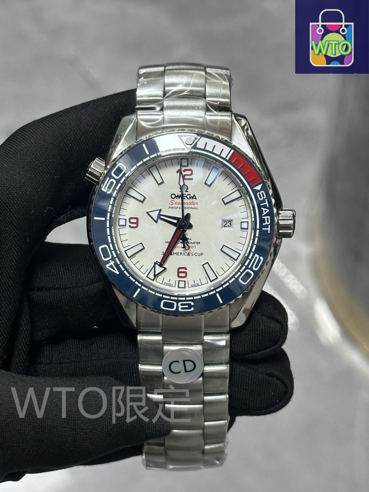 OMEGA シーマスター 600M メンズウォッチ - 自動巻き機械式|600m防水 ♥-WTO店名をご ください