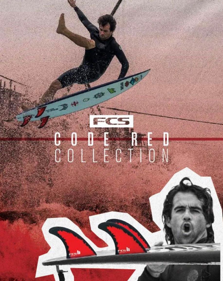 【FCS】サーフボードケース　6'3  レッド　CODE RED STRETCH ALL PURPOSE COVER