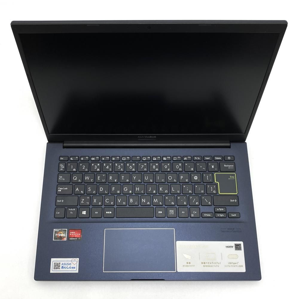 中古】【本体のみ】ASUS エイスース VivoBook M413DA ノートパソコン M413DA-EB502RA ビスポークブラック[95] -  メルカリ