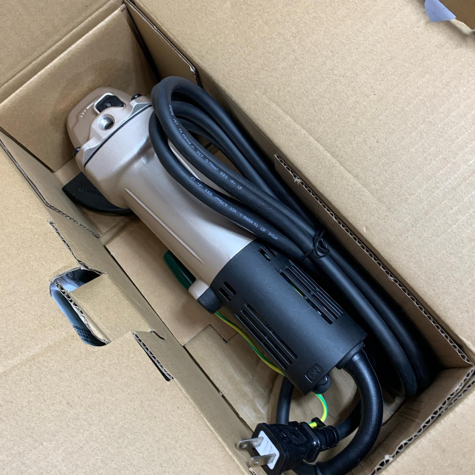 ♭♭HiKOKI ハイコーキ 100mm 電気ディスクグラインダー 細径 製 XS2000N ブラック x ゴールド HRDEVELOPMENT_JP