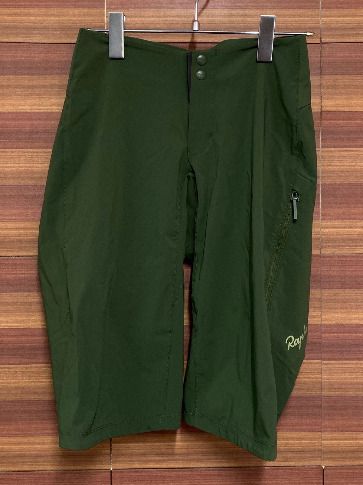 IU006 ラファ Rapha WOMEN S TRAIL FAST - LIGHT SHORTS ハーフパンツ 緑 XXS
