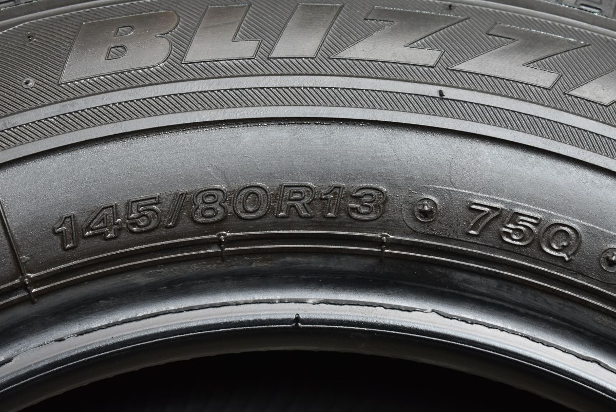 最安値に挑戦！ 9分山 超バリ溝 ブリヂストン ブリザック VRX 145 80R13 4本セット スタッドレス モコ N-BOX N-ONE アルト ワゴンR タント ミラ ムーブ 最短発送！