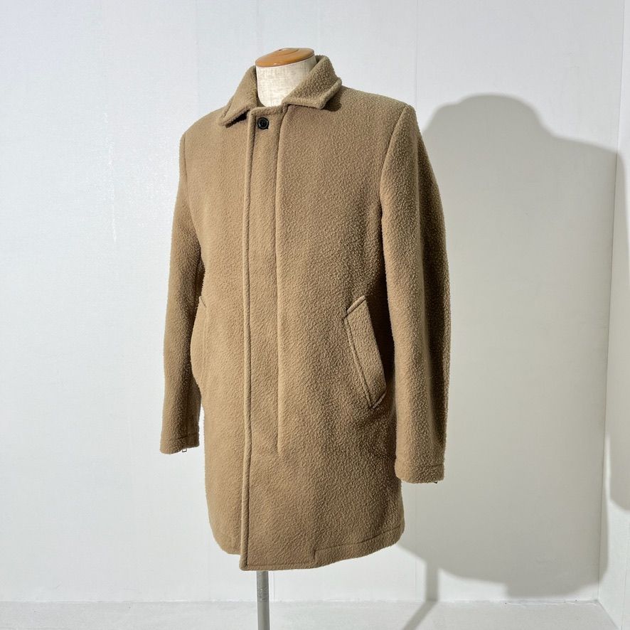 大人気！】 DIESEL ディーゼル ステンカラーコート 無地 オーカー M AW