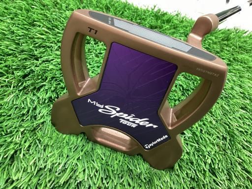 【中古】パター テーラーメイド SPIDER TOUR T3 スチール テーラーメイド Spider TOUR X TRUSS TM2 パター トラスセンター