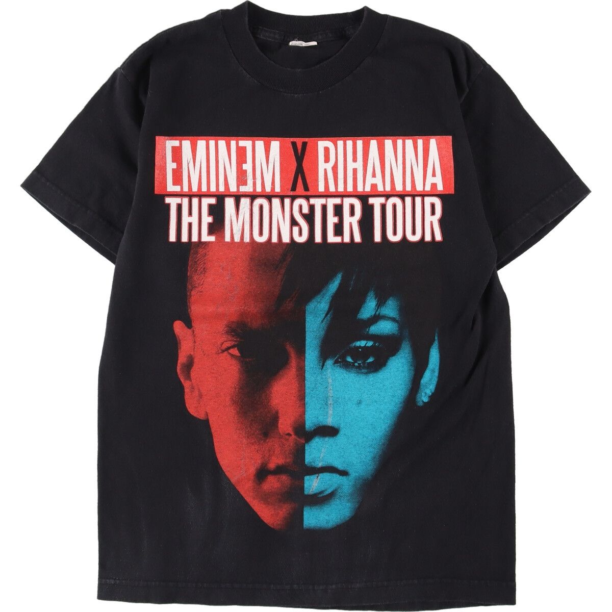 正規品 RIHANNAリアーナ 2013ツアーTシャツ ブラック Mサイズ Rihanna ダイアモンドワールドツアー2013 Tシャツ - メルカリ