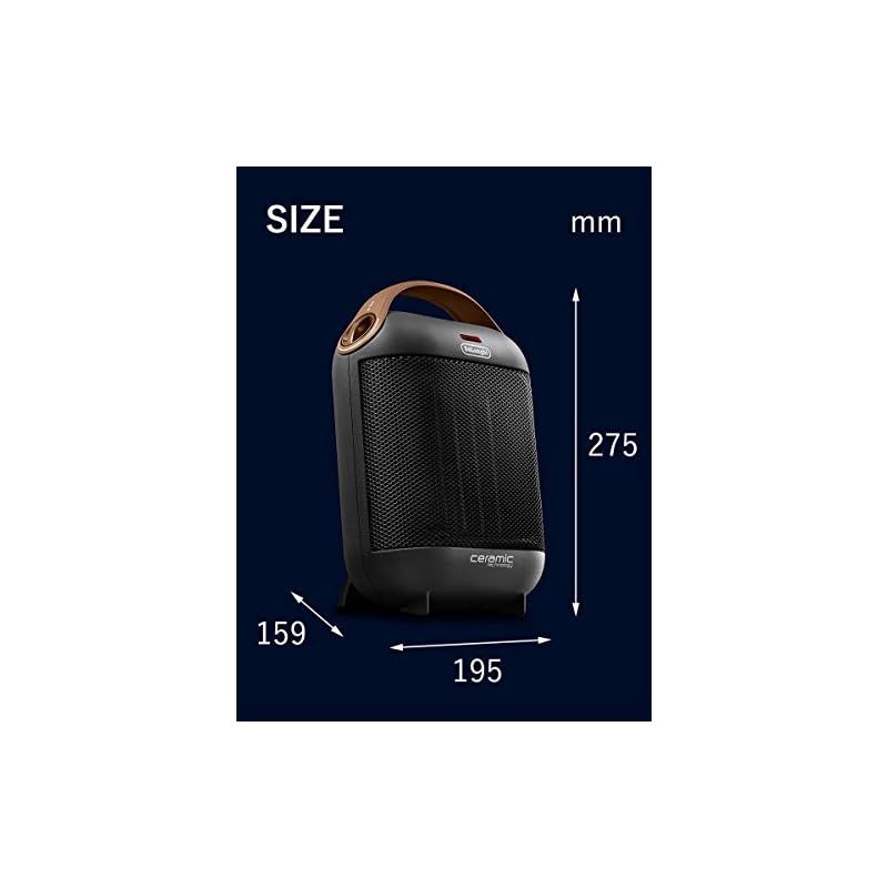 De Longhi デロンギ ファンヒーター カプスーラ HFX30C11-AG セラミックヒーター 足もと 手さき イタリアンデザイン コンパクト 薄型 ハイパワー 送風機能 取り外し フィルター ブラック デロンギファミリー登録で5年保 0 WWW_KANDAIZUMI_COM