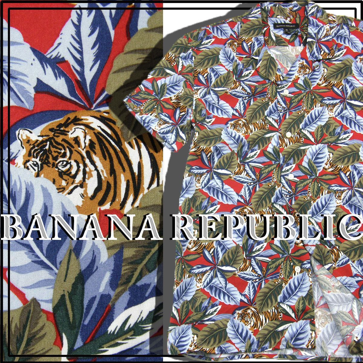 BANANA REPUBLIC オープンカラーシャツ　アロハ BANANA REPUBLIC オープンカラーシャツ アロハ