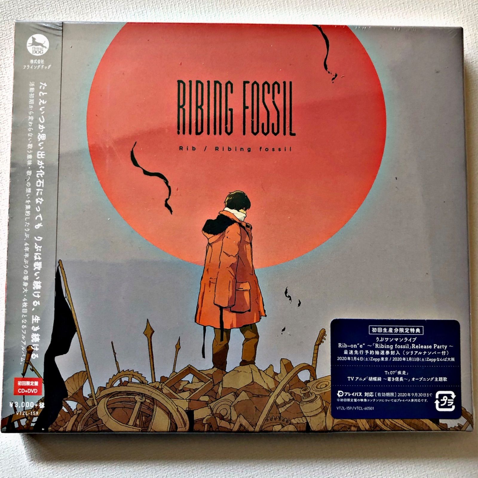 りぶ DVD付初回限定版「Ribing fossil」と生命の名前 - CD