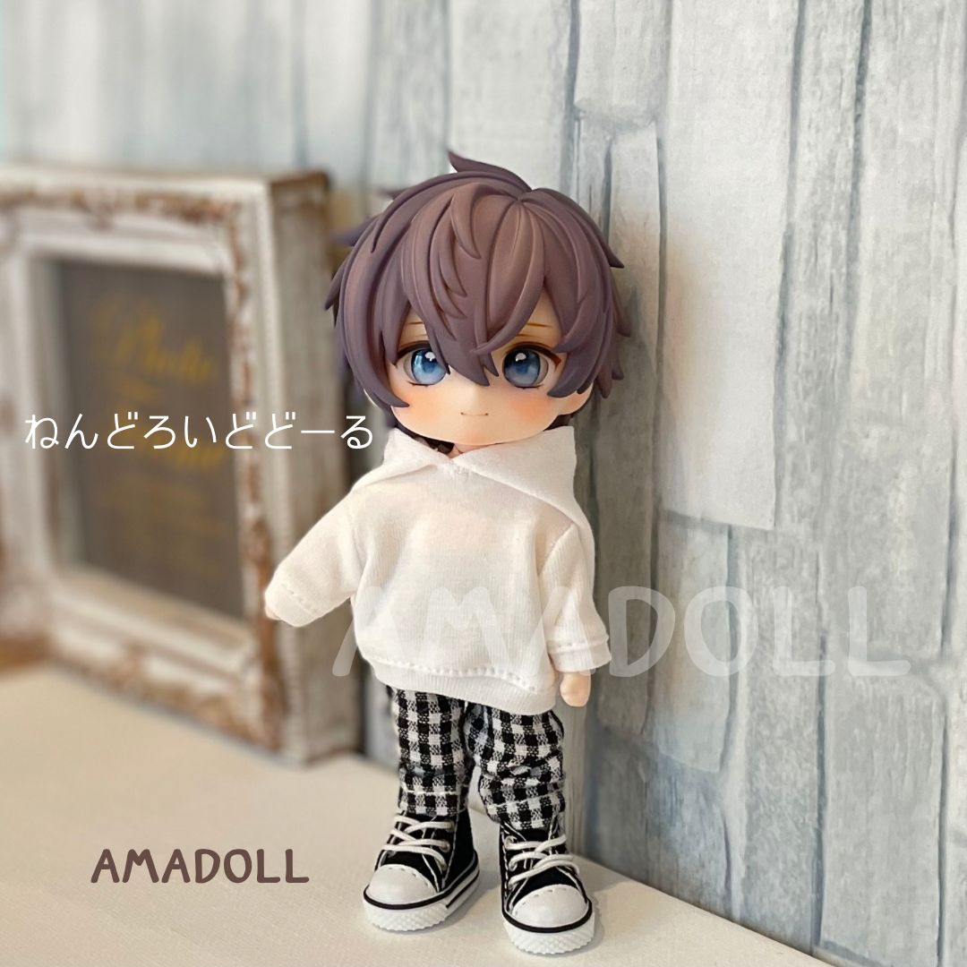 <オーダーページ>　62 オビツ11.ねんどろいどどーるのお洋服　3点セット ねんどろいどどーる オビツ11 しっぽ付きベストセット