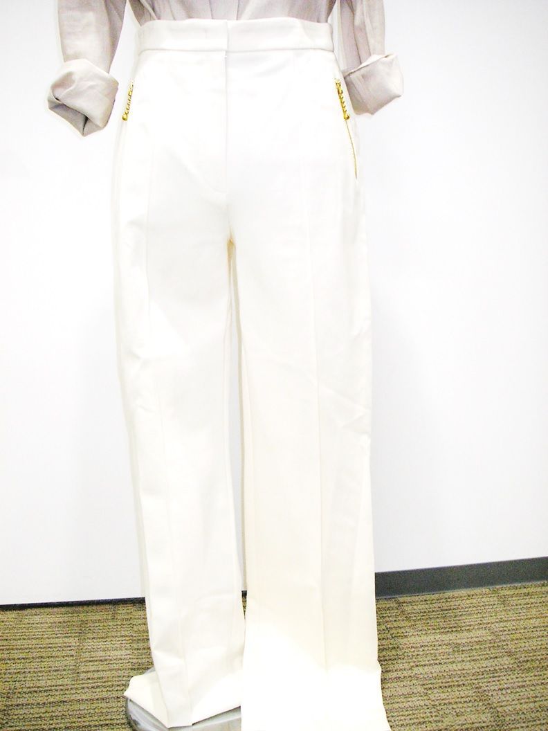 新品・B品】ESCADA（エスカーダ）ホワイトパンツ ズボン 正装 白パンツ