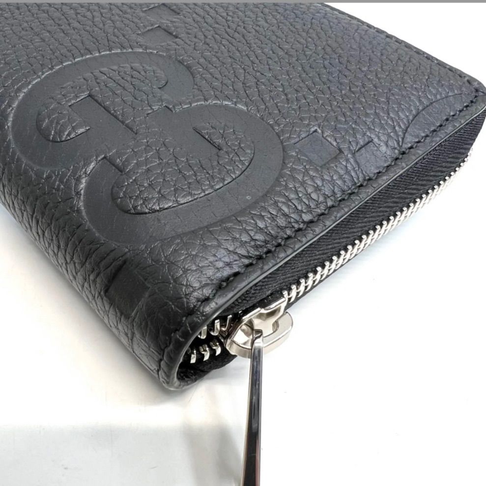 ◾︎【未使用保管品】GUCCI グッチ ジャンボGG ジップアラウンド