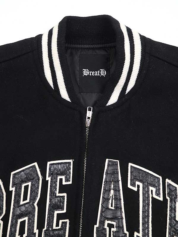 BREATH PYTHON STADIUM JACKET