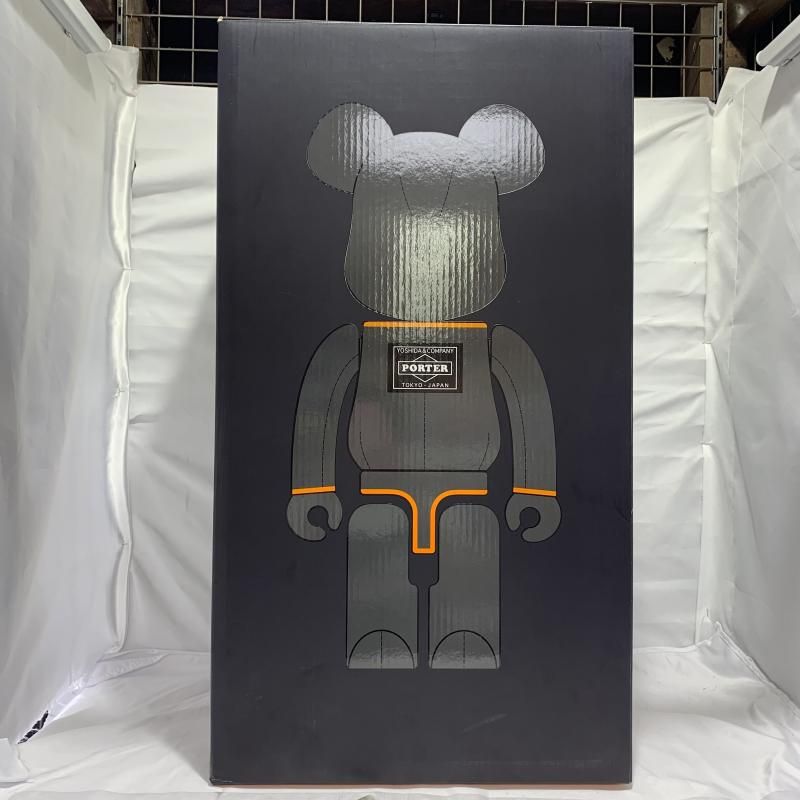 MEDICOM TOY - 新品 BE@RBRICK PORTER TANKER 1000％ Be@rbrick X Porter Skeleton 400% Black