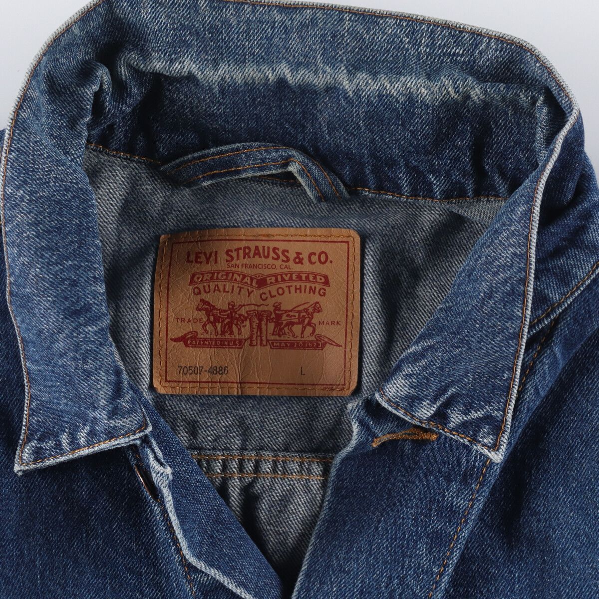 Levi's(リーバイス) / 70507-4886/Gジャン/S/デニム/インディゴ