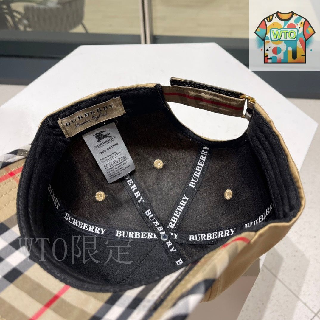 BURBERRYコットンツイルベースボールキャップ刺繍入り 今日特価】BURBERRY 2022 刺繍 ベースボールキャップ-3 - メルカリ