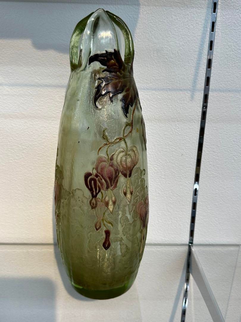 陶器花瓶 アースカラー 美術工芸品 装飾壺 オブジェ（へ-73） 花瓶・壷