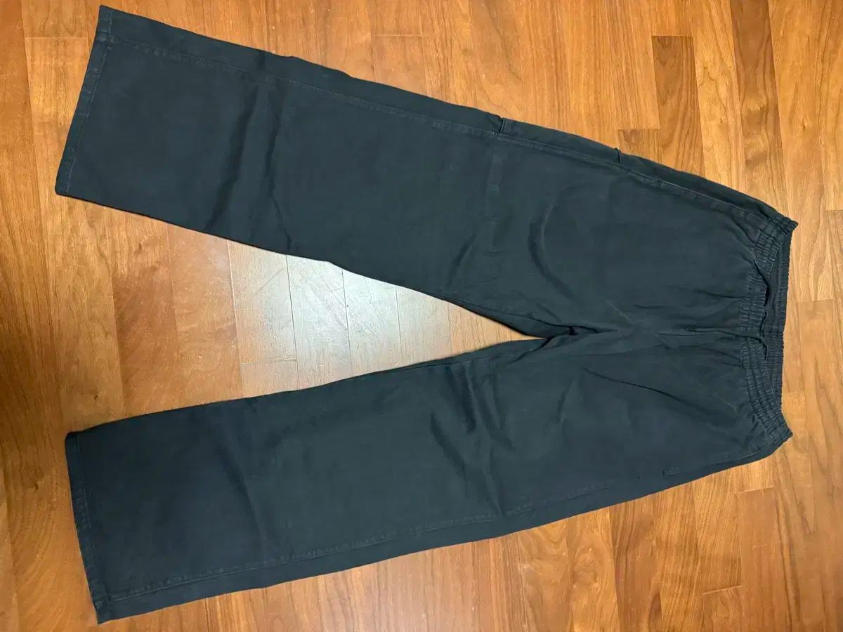 YEEZY GAP イージーギャップ サテン カーゴ パンツ 黒 M