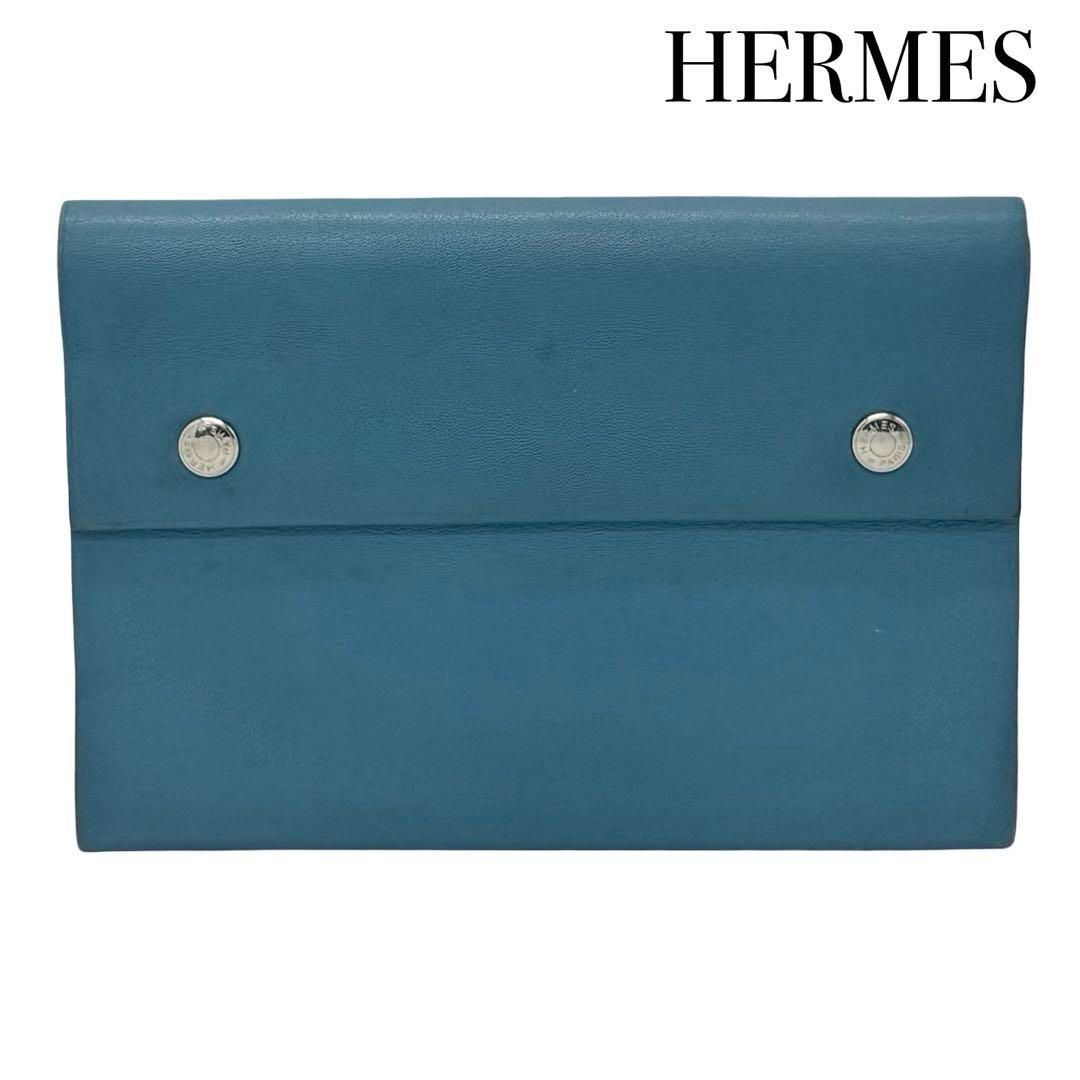 エルメス カイエ ルレ レザー ノートカバー HERMES】エルメス カイエルーレ ロールノート 手帳カバー