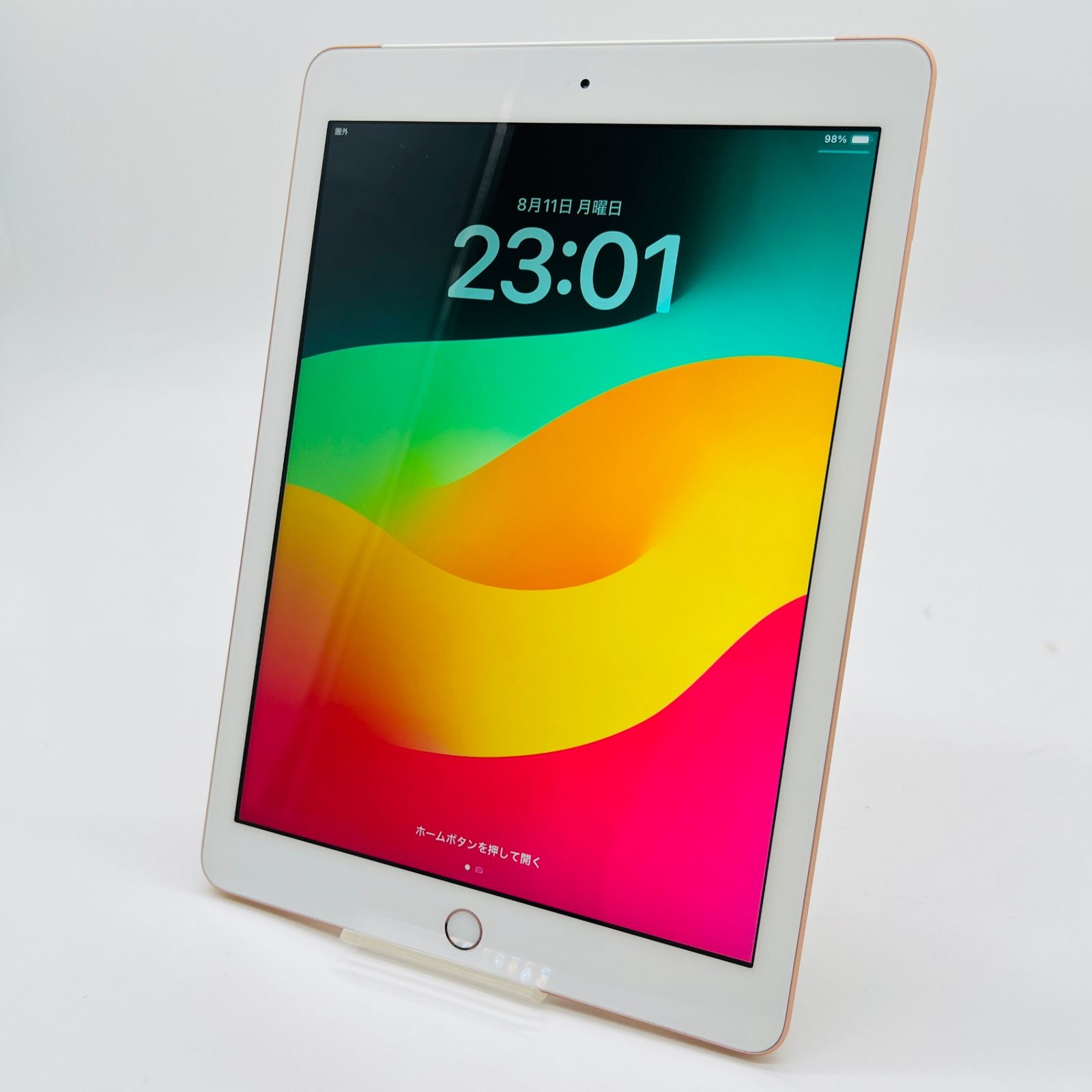 iPad 第6世代 32GB ゴールド SIMフリー 超美品 SIMフリー iPad 第6