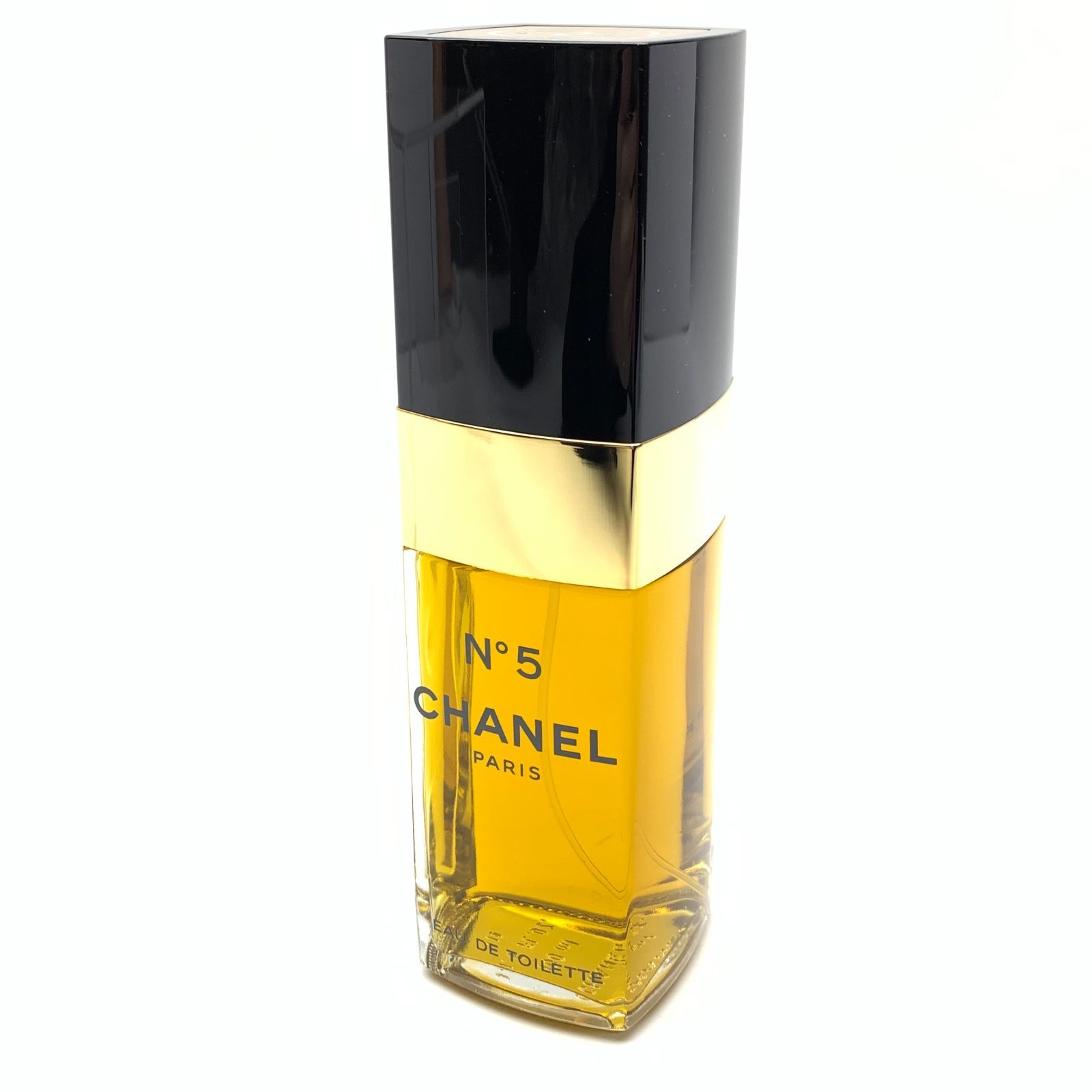 極美品　未使用　シャネル　No.5 オードトワレ　100ml 香水 残量多！CHANELシャネル no.5オードトワレ100mlスプレー式/香水