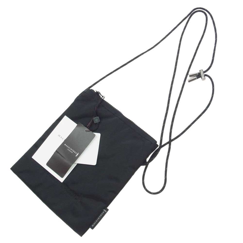 Mackintosh マッキントッシュ G3193-875-09 x PORTER ポーター ストリング サコッシュ ブラック系 新古品