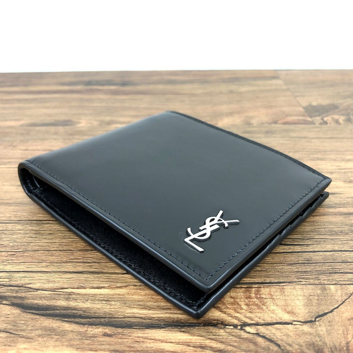 未使用品 Saint Laurent 二つ折り札入れ 166 | www.innoveering.net