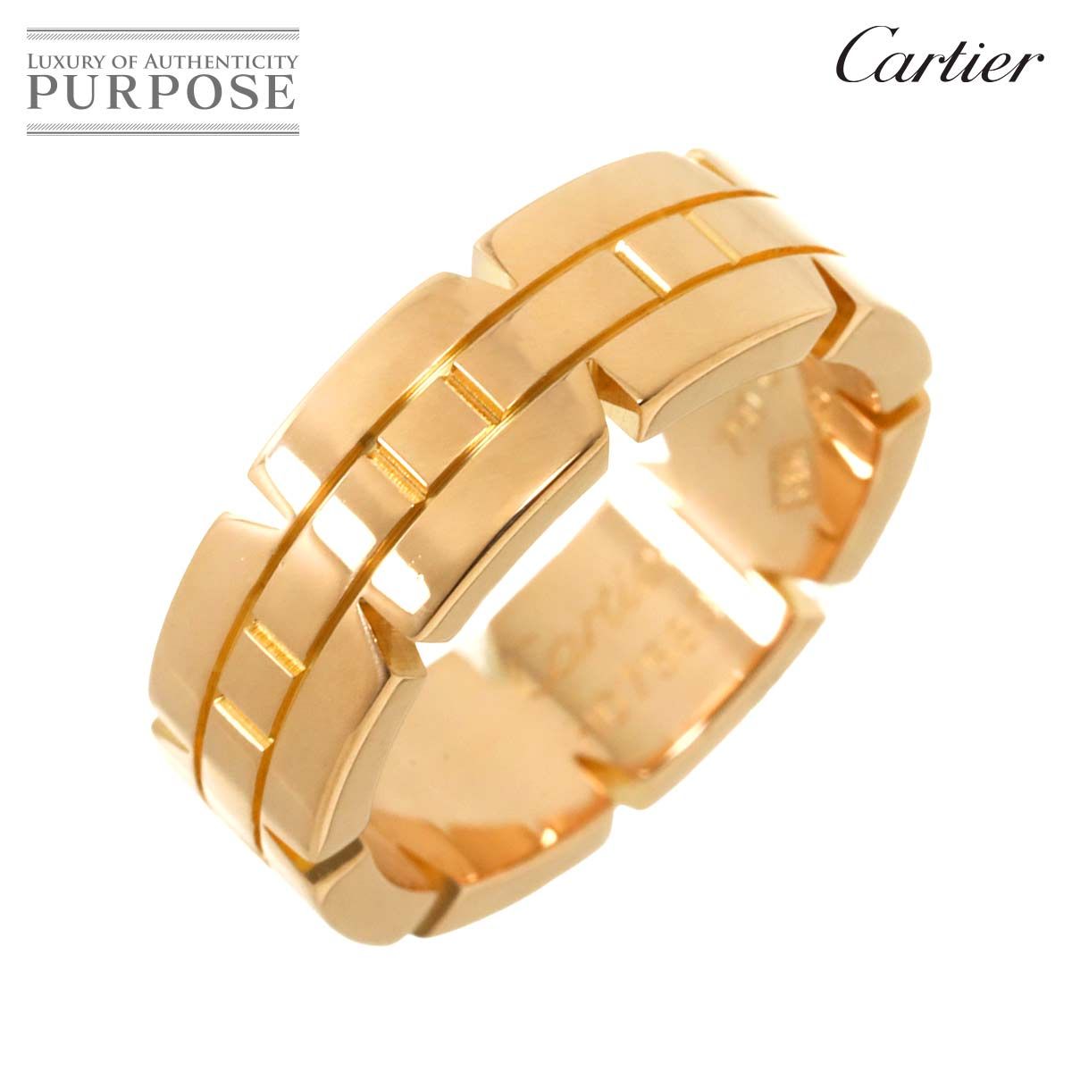 カルティエ Cartier タンクフランセーズ スモール SM #49 リング